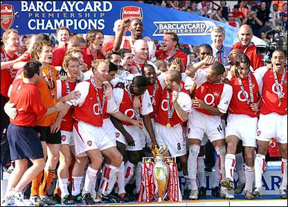 Football: Wenger's 'Invincibles' and other teams to win the league unbeaten