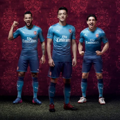 new arsenal kit blue