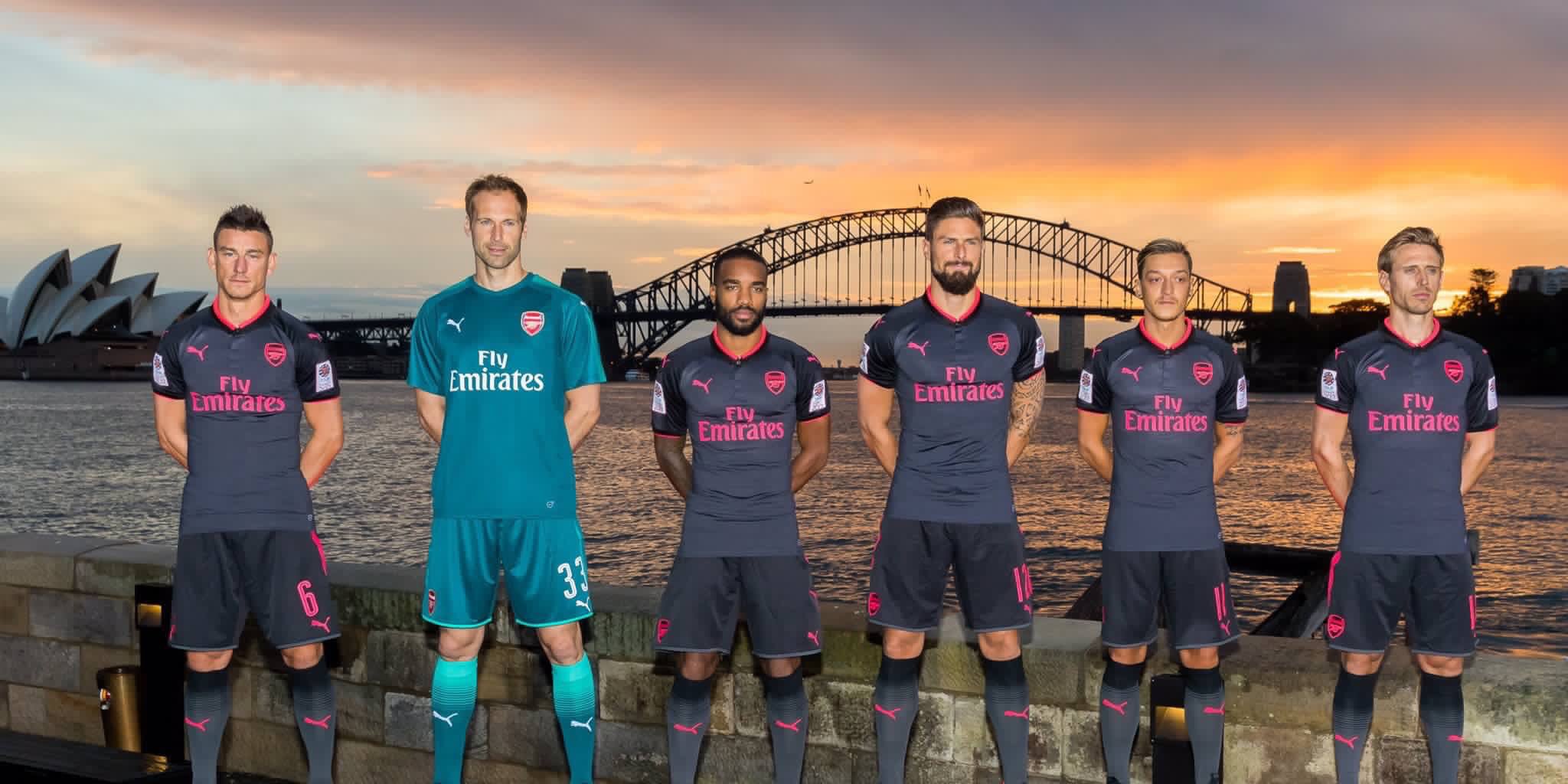 Arsenal's new 3rd Kit revealed JustArsenal