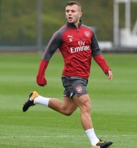 Wilshere -JustArsenal-Training