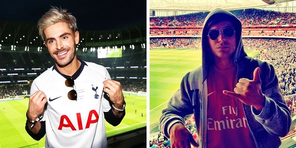 mineral prosa Alvorlig Tottenham have Zac Efron, Arsenal have rap gods, rock stars and Olympic  gold medalists - Just Arsenal News