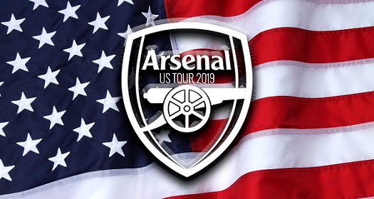 arsenal usa tour shirt