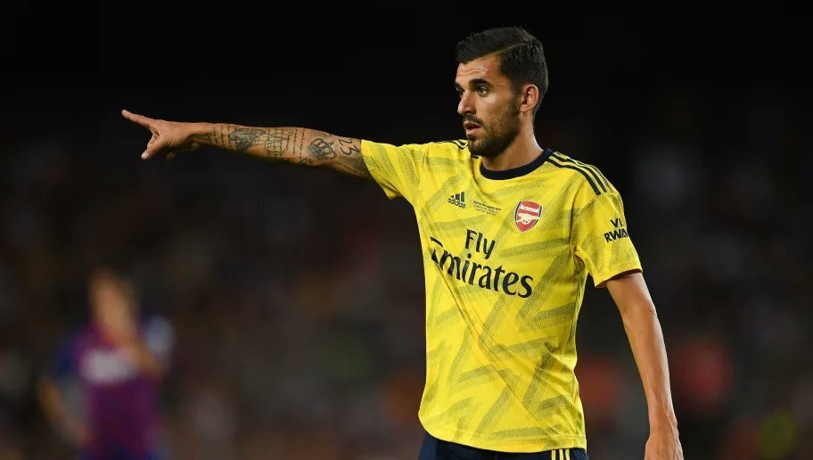 Ceballos in action for Arsenal