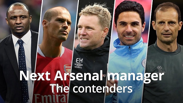 The contenders for Arsenal boss