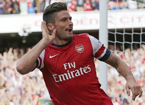 Giroud Arsenal Scores