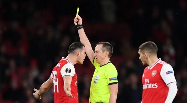 Arsenal player's yellow card sparks FA probe after 'unusual' bet