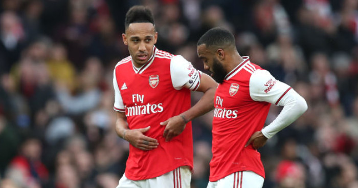 Aubameyang and Lacazette