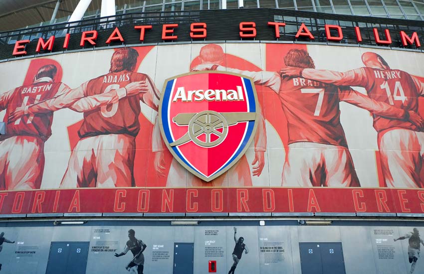  Image: Arsenal’s Emirates Stadium takes centre-stage of Adidas City Runs event