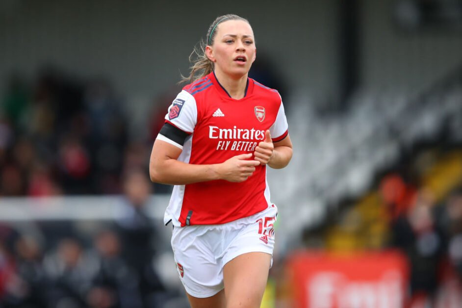 Arsenal full-back McCabe speaks of immense pride after collecting 50th cap  - WSL Full-Time