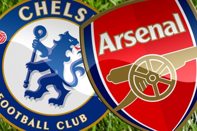 Arsenal v Chelsea 46,881 / Chelsea v Arsenal 4,850 as Blues celebrate