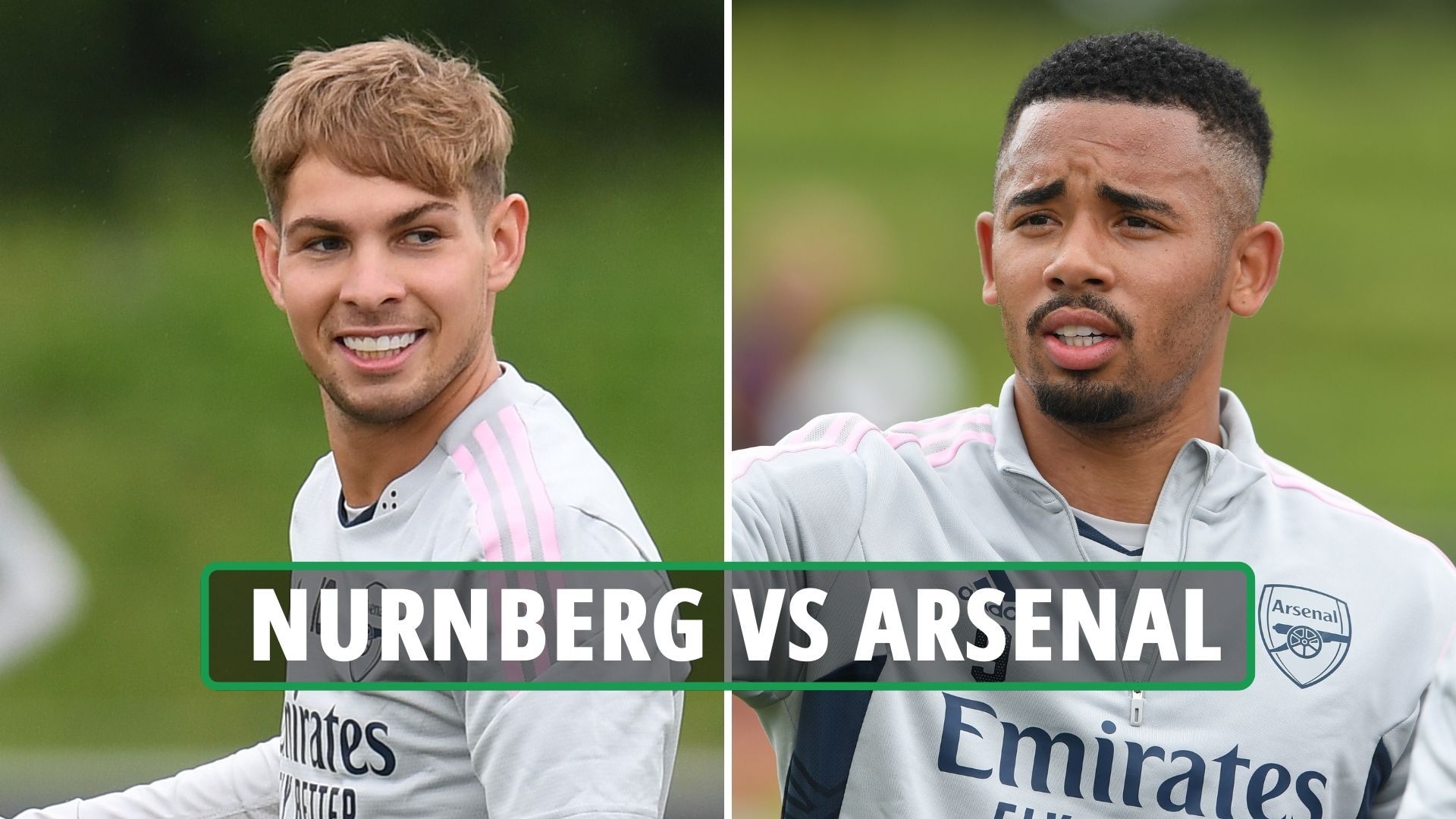 Confirmed Arsenal team for first official pre-season outing v Nurnberg