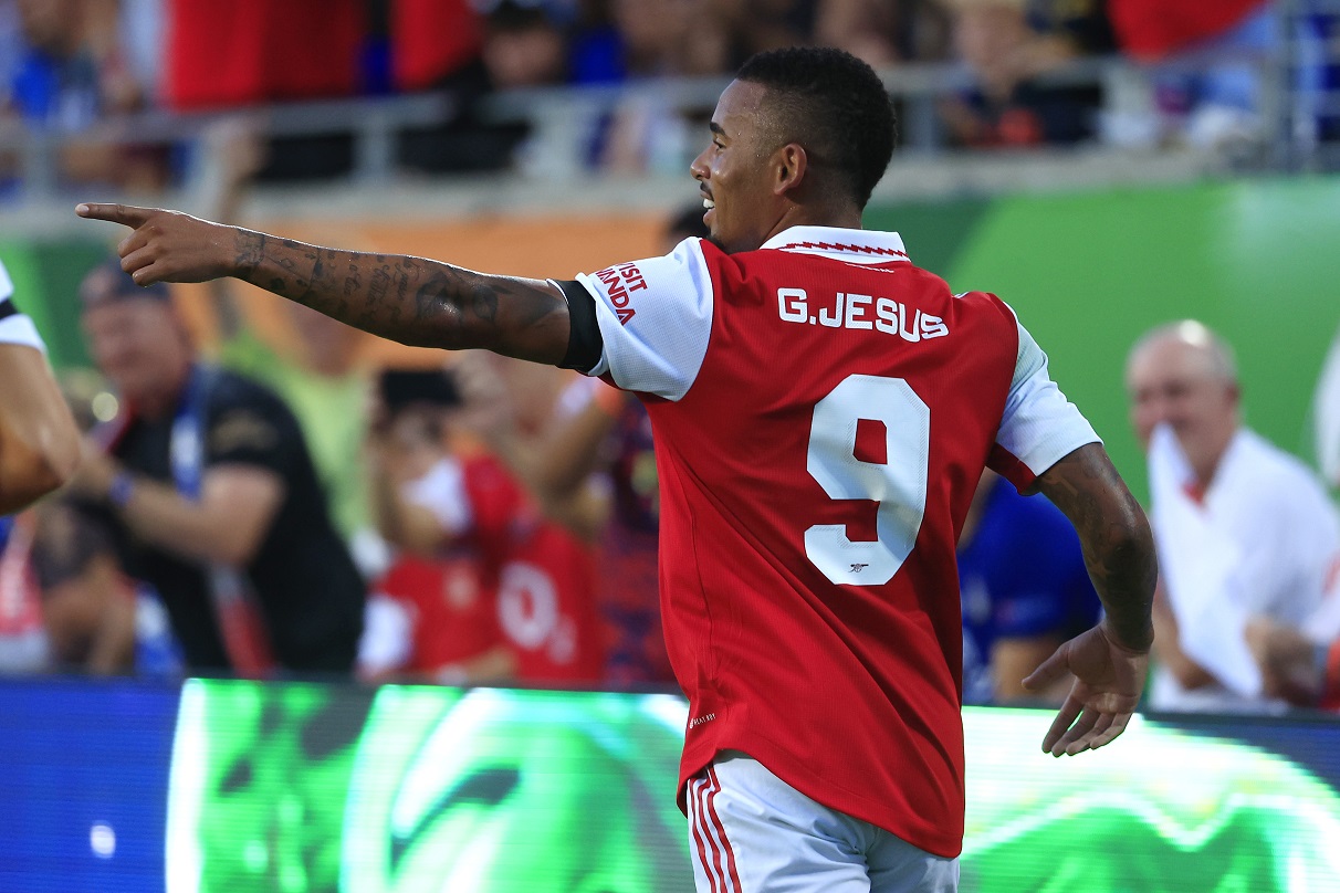 Video – Gabriel Jesus scores Arsenal’s second against Sevilla..