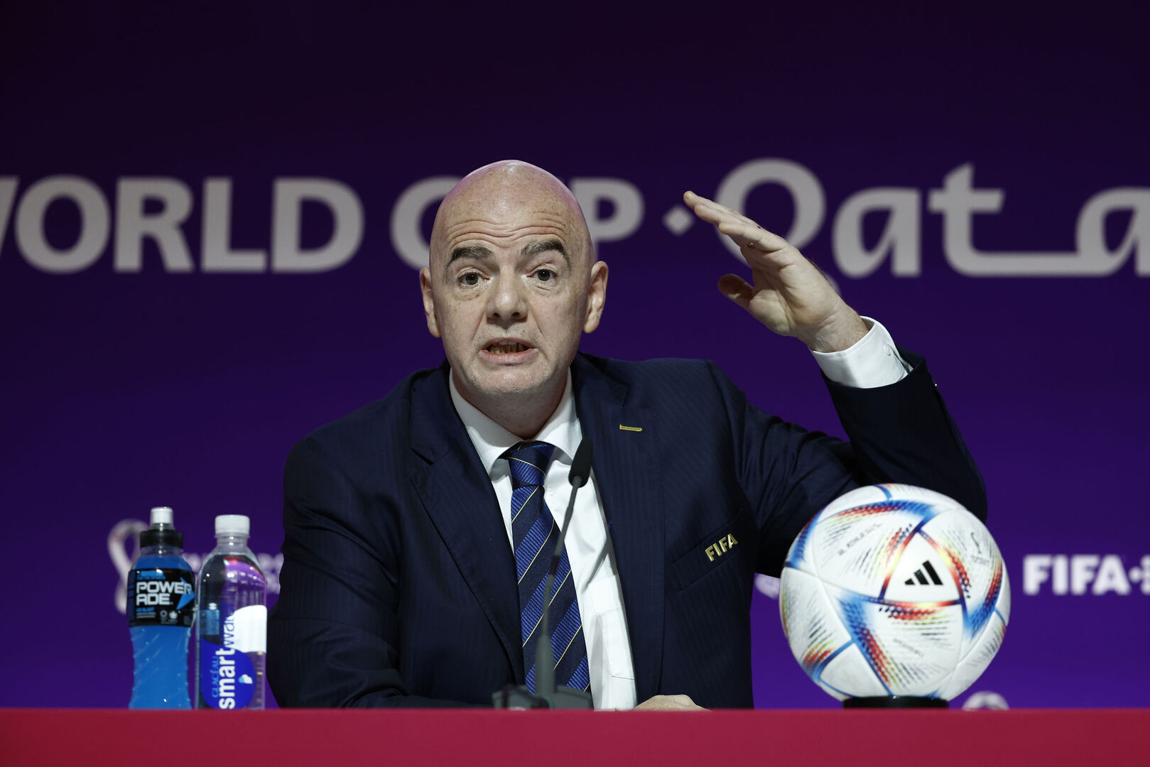 What do Arsenal fans think about the FIFA boss’ speech clearly ‘sportswashing’?
