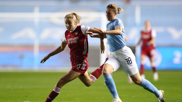 Match Highlights Manchester City Women beat Arsenal 2-1 in shocking WSL  defeat - Just Arsenal News