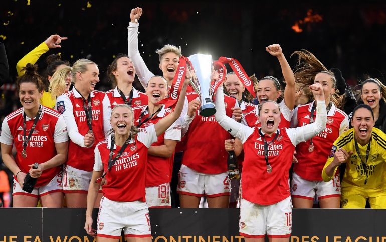 Arsenal begin defense of their Women’s League Cup title in January, away to Brighton & HA