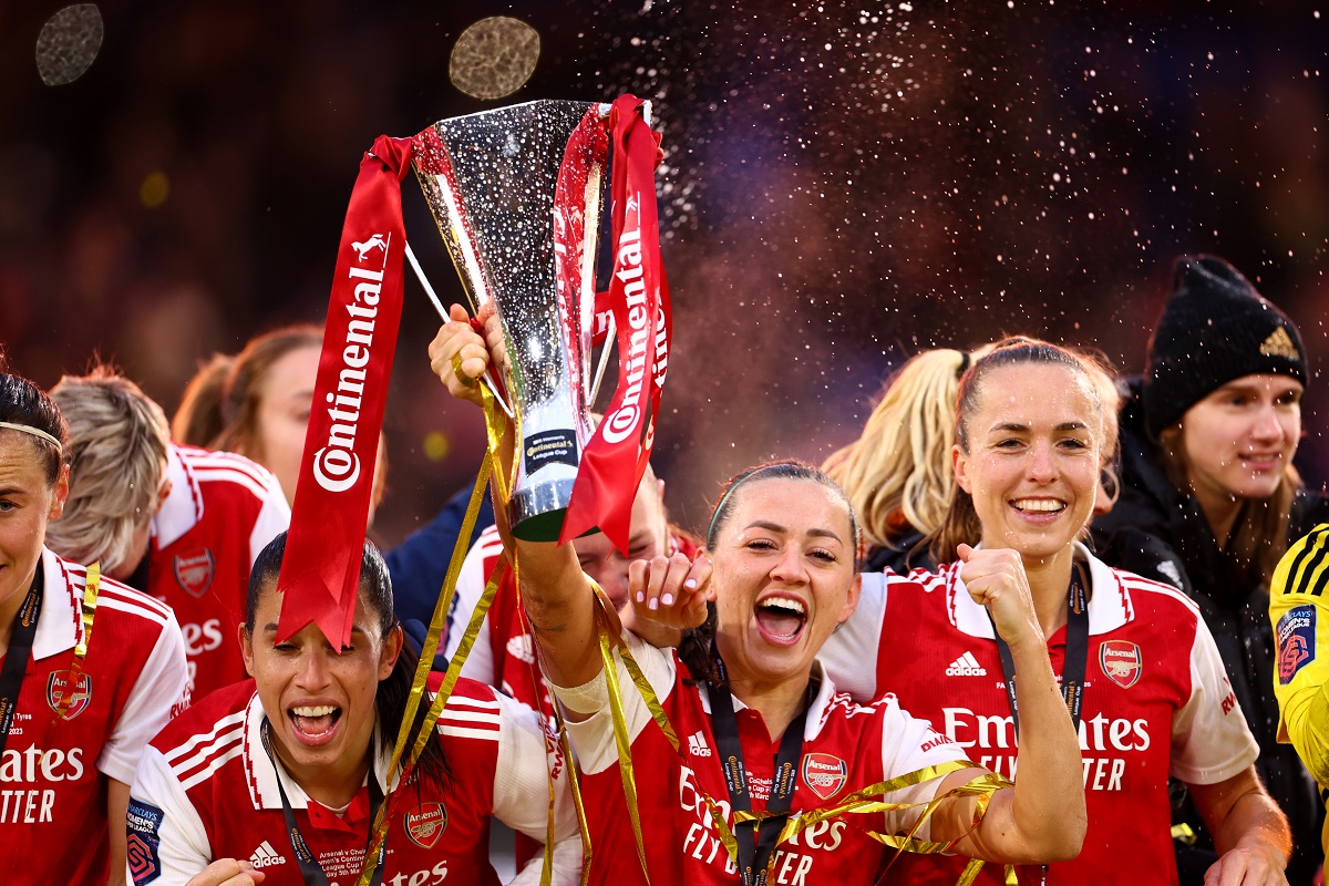chelsea v arsenal fa womens continental tyres league cup final 5 | Arsenal Women confirmed team to face Tottenham in WSL North London Derby | The Paradise
