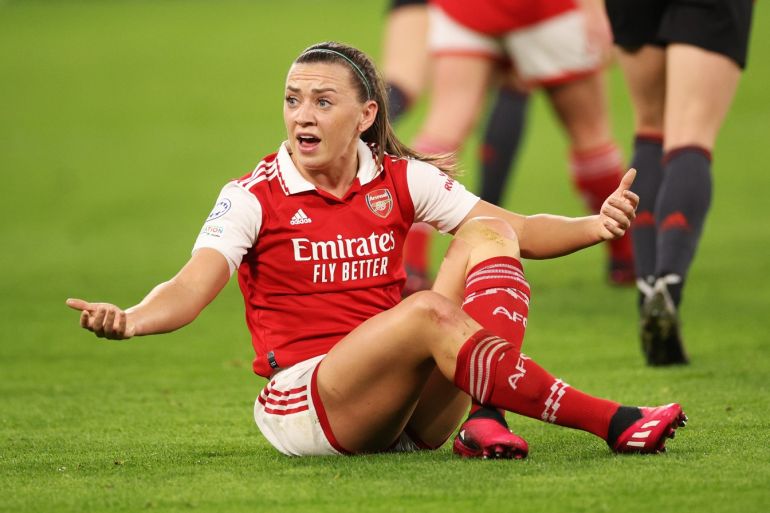 Katie McCabe: I want Arsenal to win, but a strong women's league too