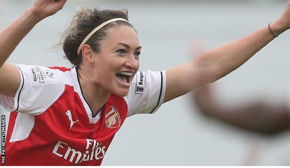 jodie taylor celebrating | Arsenal Women face tough in-form Bayerrn Munich “but we shouldn’t fear it.” | The Paradise