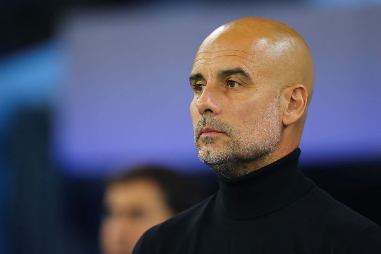 Pep Guardiola takes his chance to aim a dig at Arsenal
