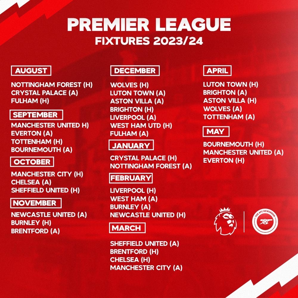 Nottingham Forest: Premier League 2023/24 fixtures and schedule, Football  News