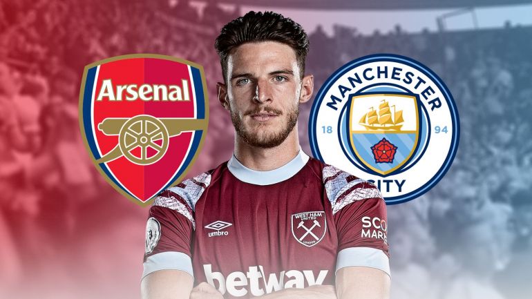 Arsenal fans joke club are trying to fund Declan Rice transfer