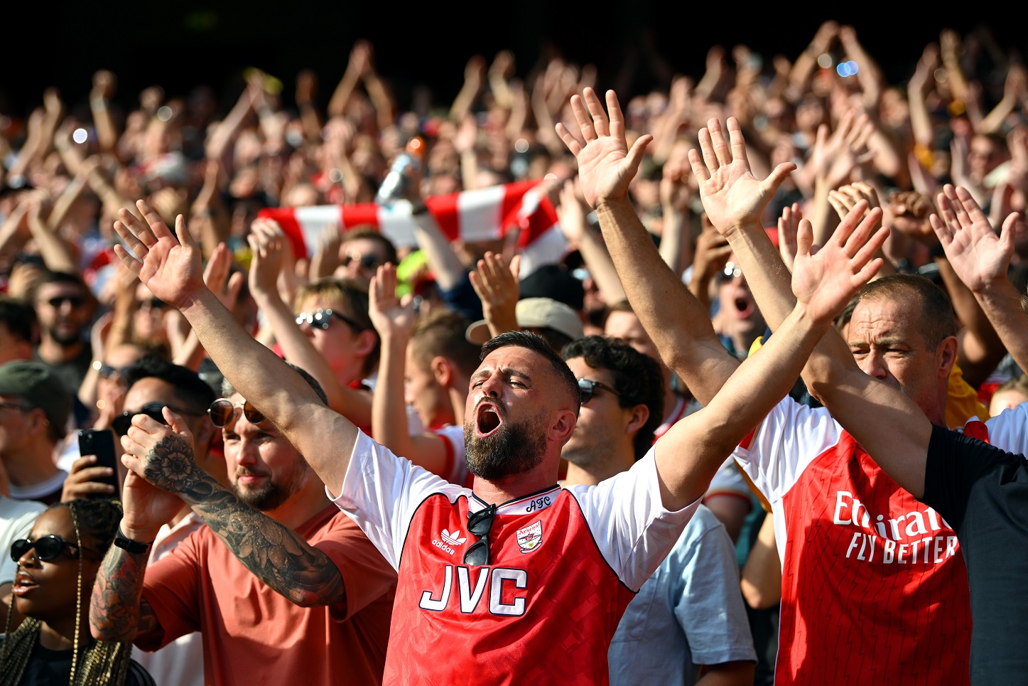 Why shouldn’t Arsenal celebrate every single game with with our fans when we win?