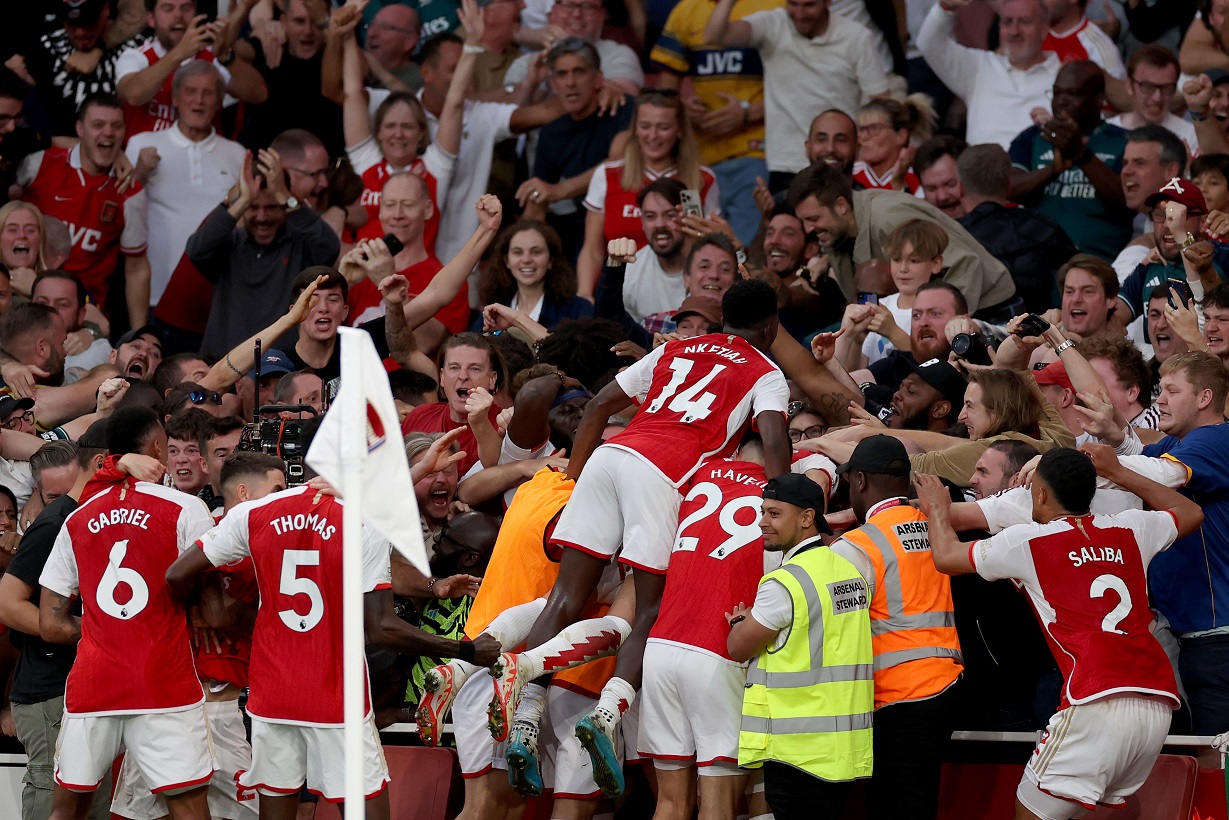 Arsenal beat Man City in Premier League for first time since 2015 - New  Vision Official