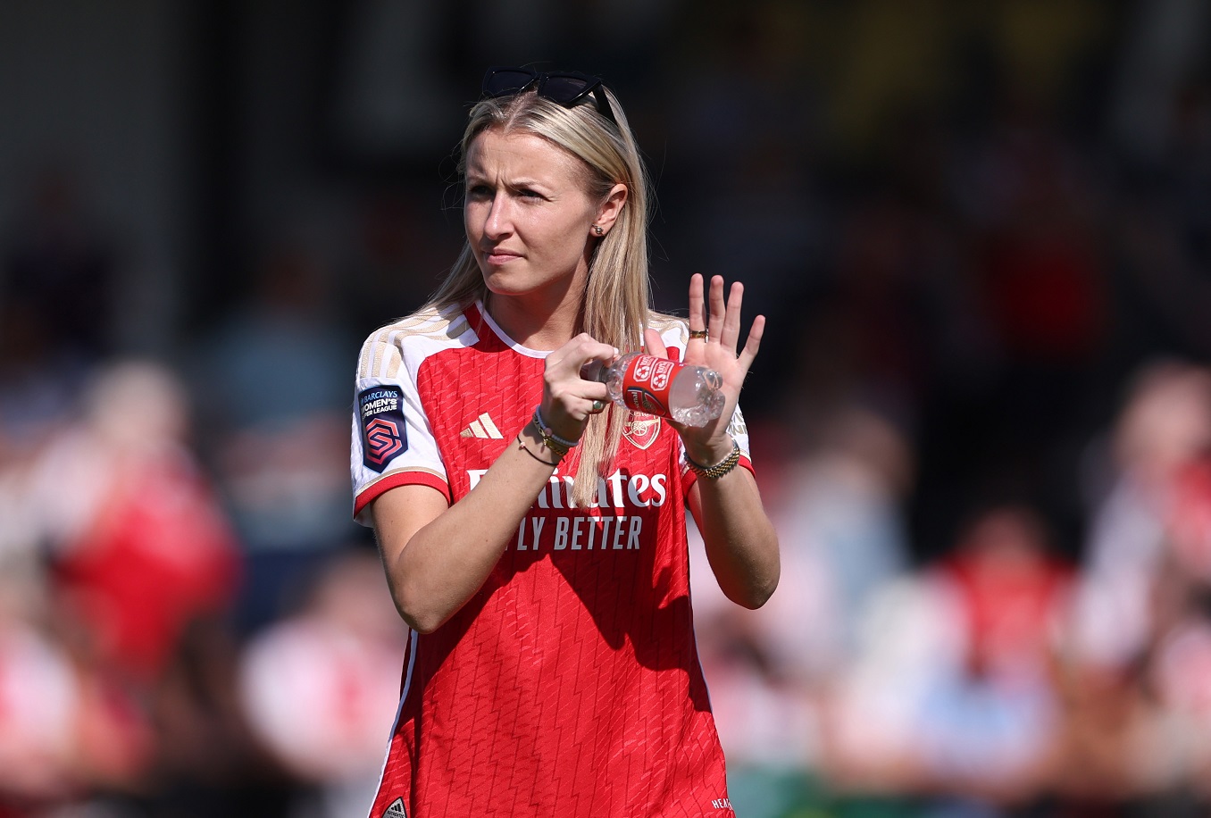 Welcome back Leah! Arsenal Women star returns as Gunners romp to 6-0 victory