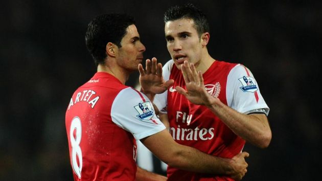 Van Persie arteta