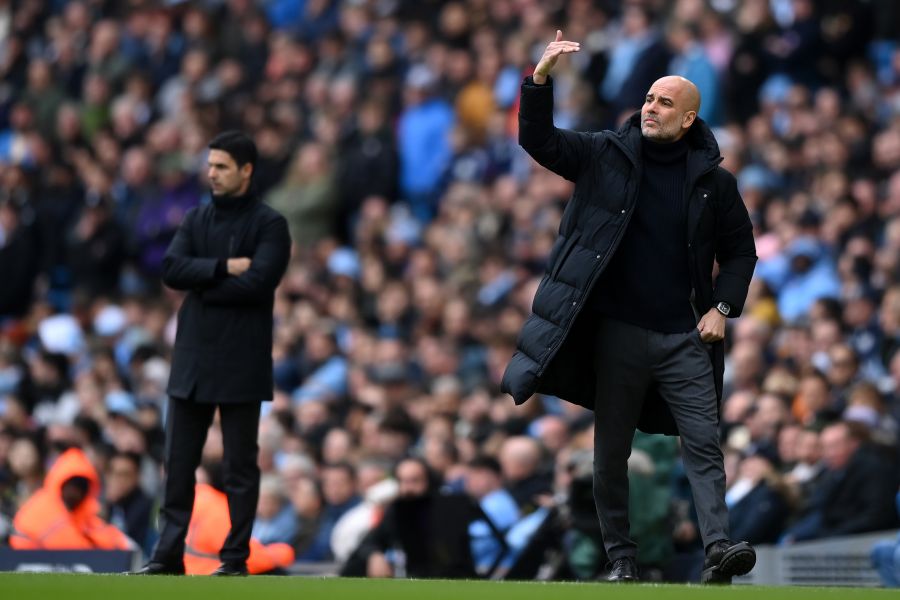 Pep Guardiola admits to being worried about Arsenal’s progress - Just ...