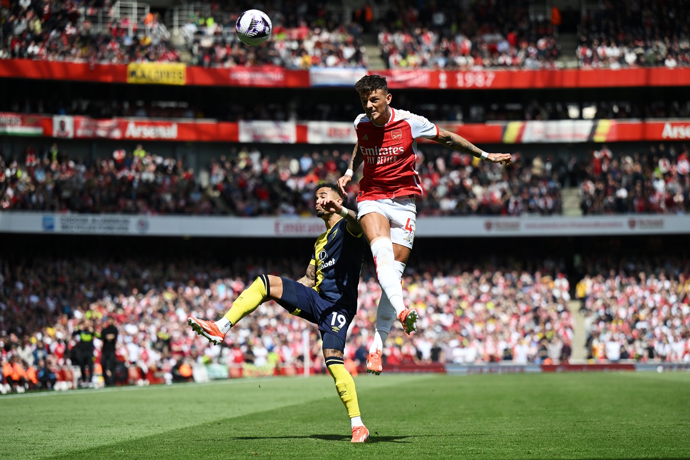 White against Bournemouth