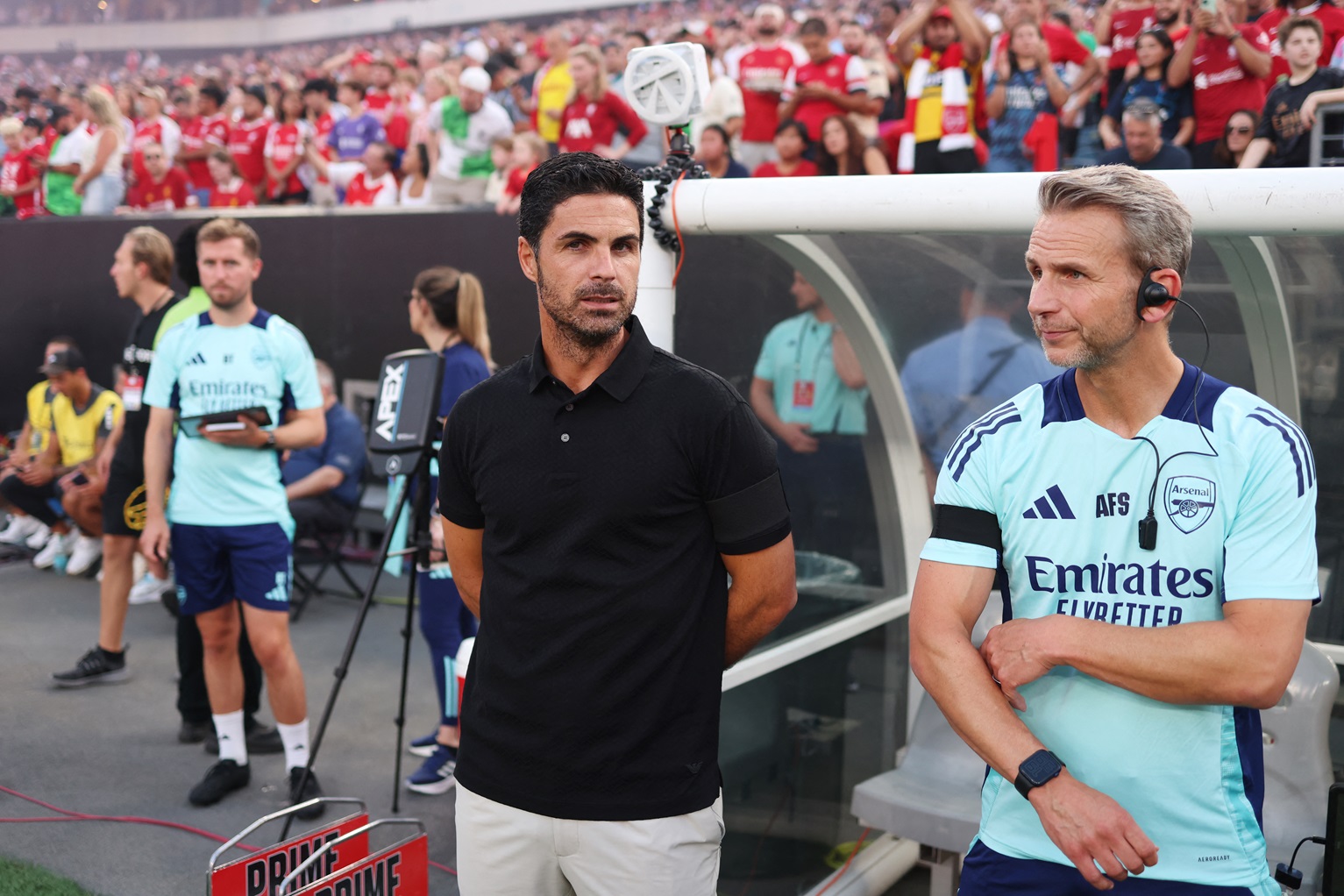 Arteta responds to suggestions that he did not give game time to young players