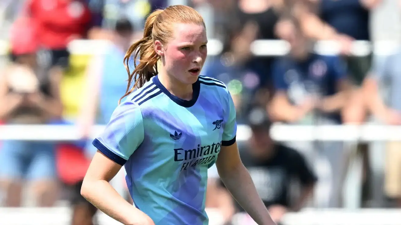 Arsenal Women’s Young Gun Katie Reid wants to win “the Champions League, WSL, FA Cup at