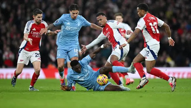 Arsenal v Nottingham Foresr