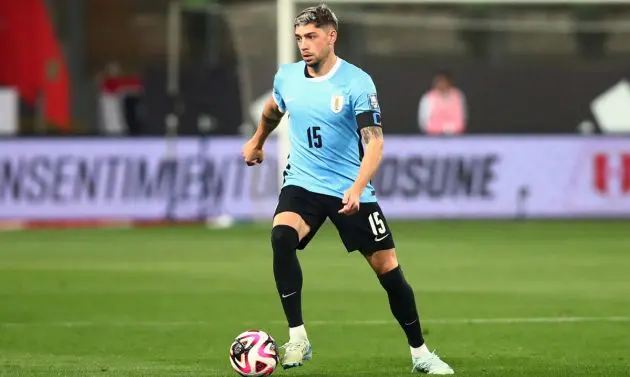 Federico Valverde for Uruguay