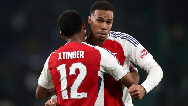 Jurrien Timber and Gabriel