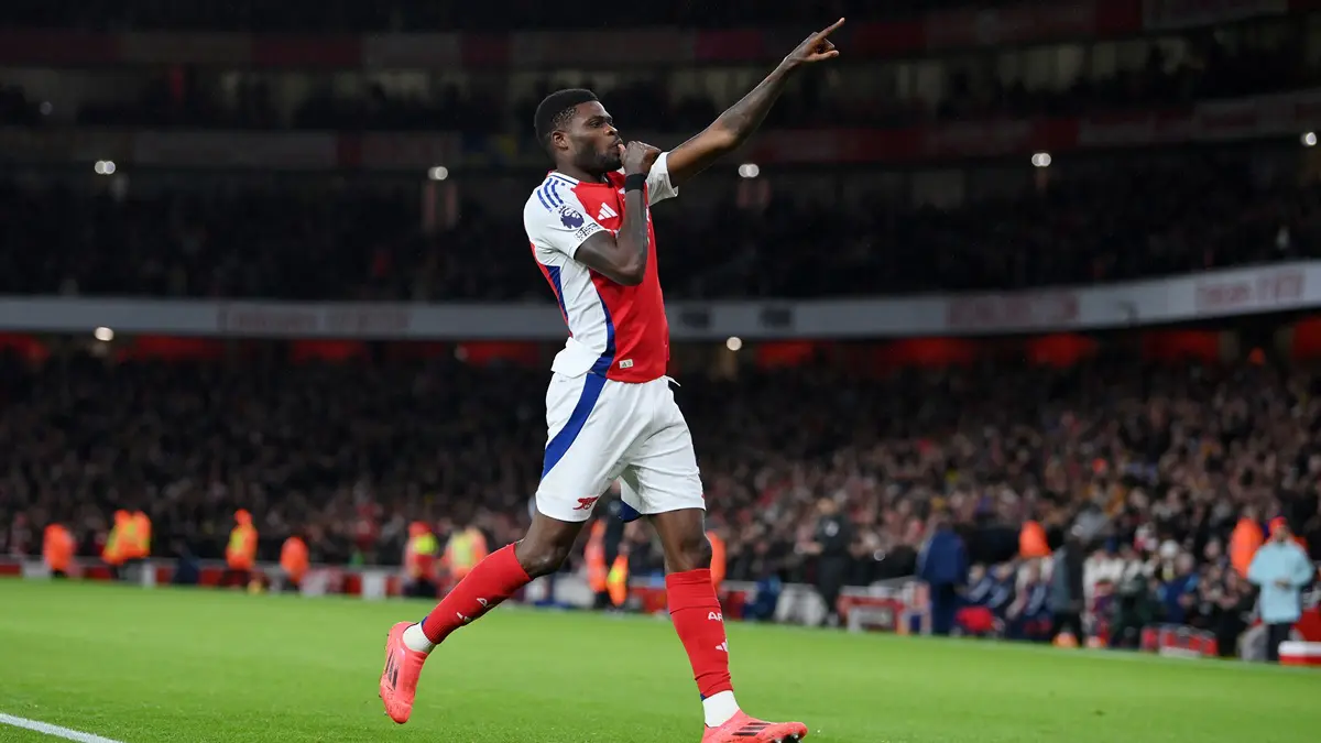 “He’s working a lot” Partey praises Arsenal teammate after Brighton draw