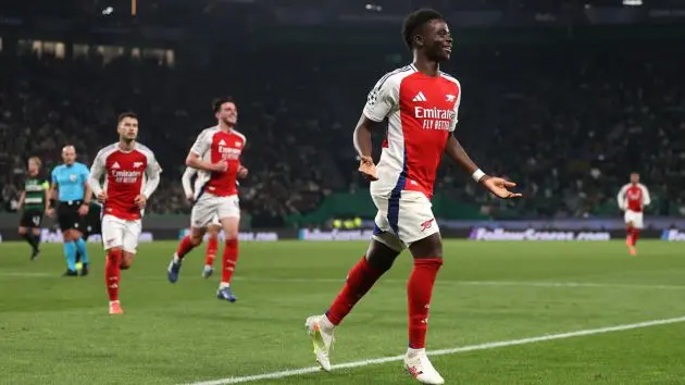 Saka v Sporting Club