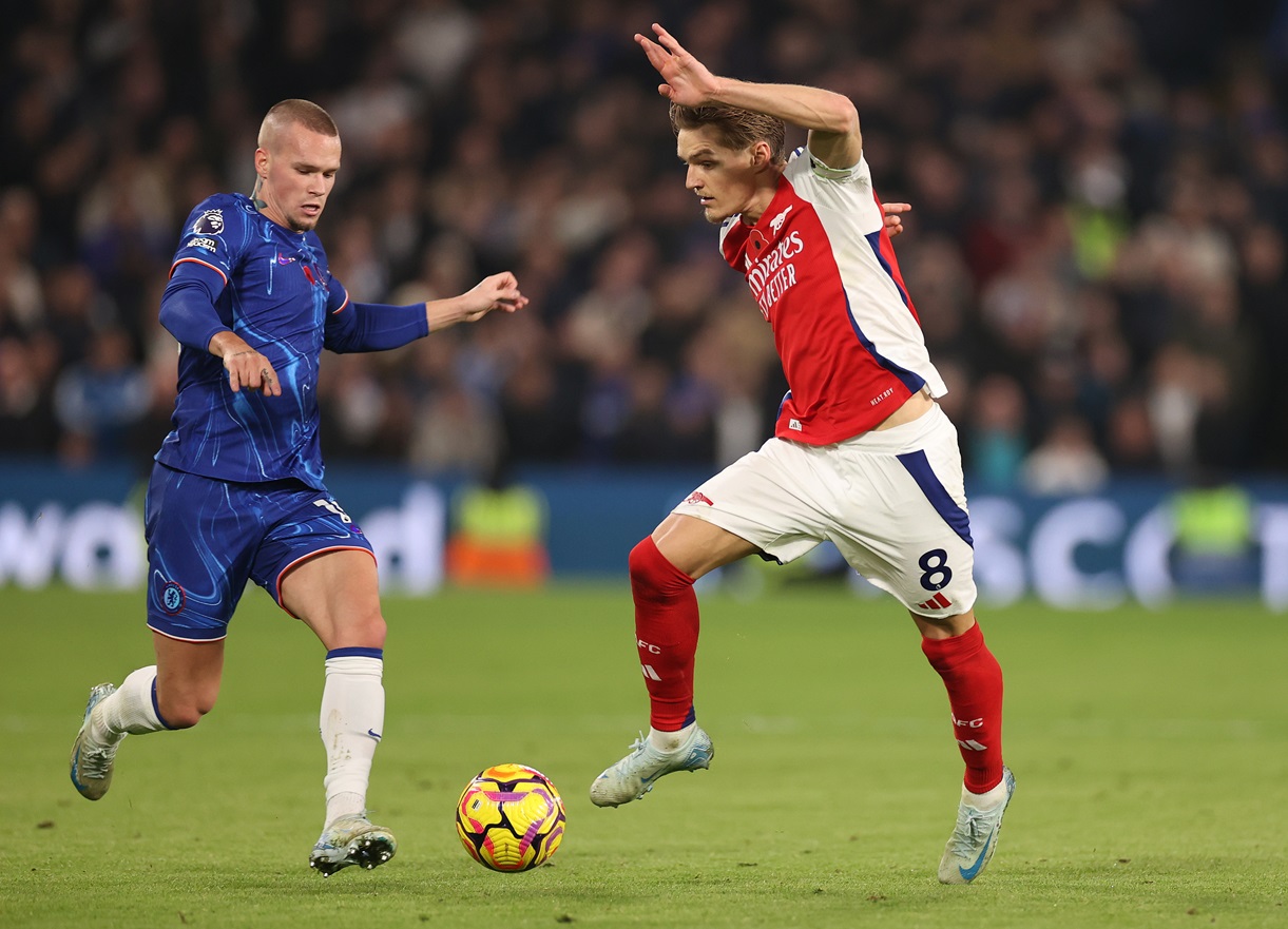 Odegaard v Chelsea