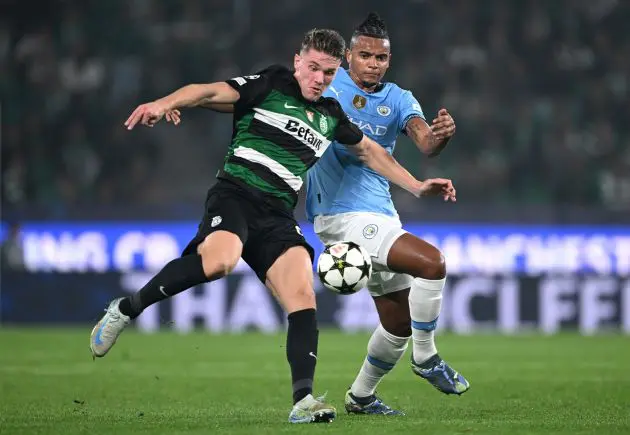 Viktor Gyokeres v Man City