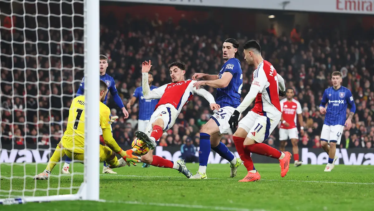 Arsenal player ratings v Ipswich Town – Youngster gets the top mark