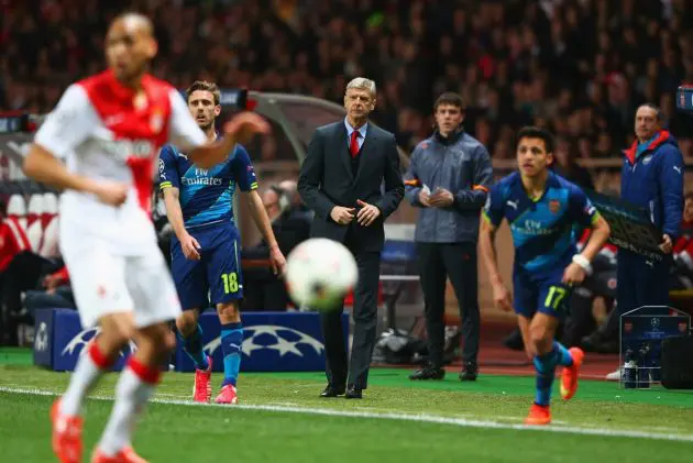 Monaco, Wenger alexis sanchez
