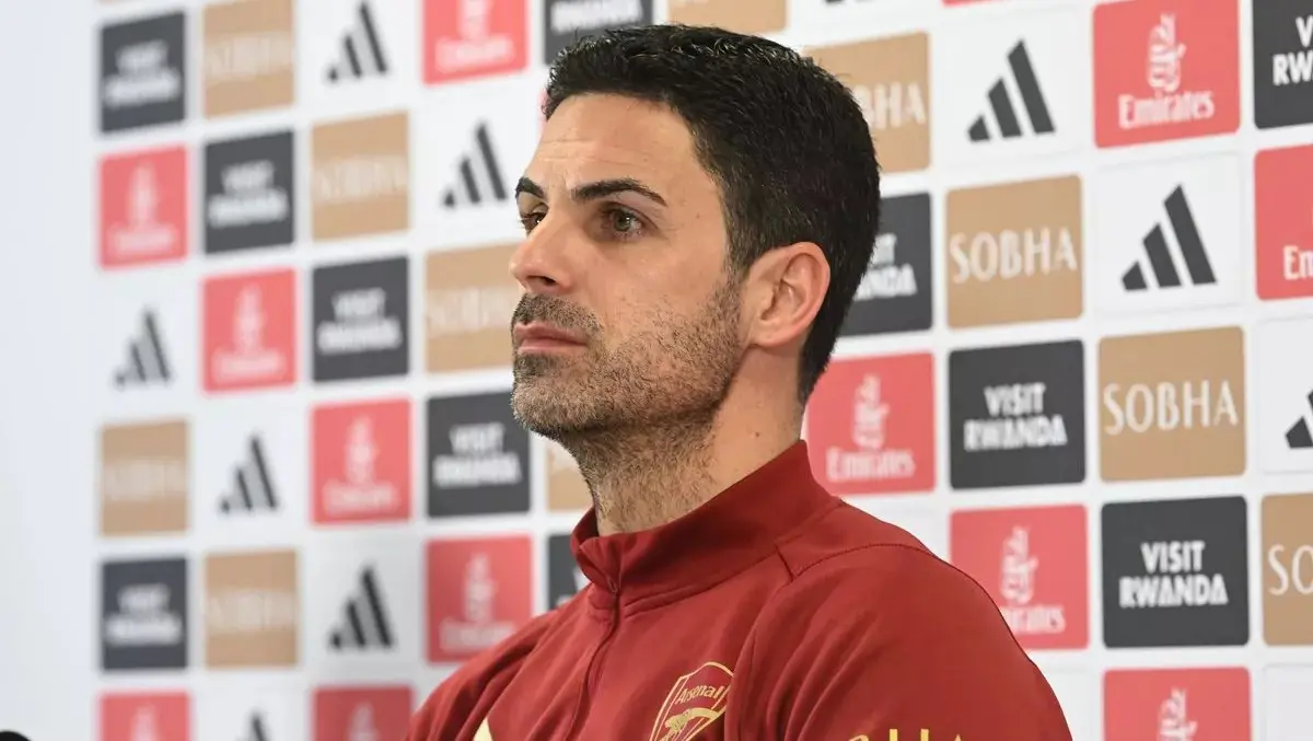 Arteta is proud of his Arsenal players despite the disappointing result