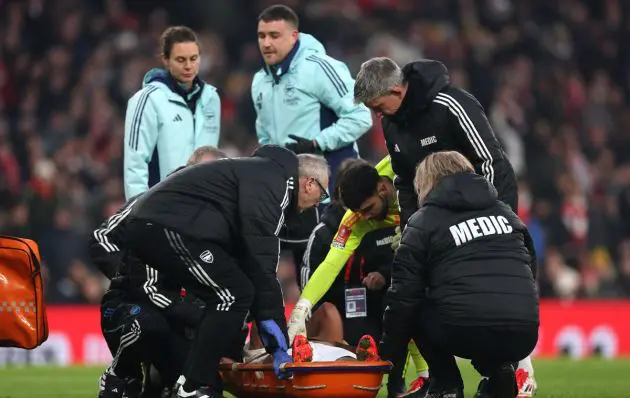 Gabriel Jesus injured v Man Utd