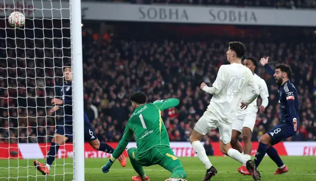 Havertz miss v United
