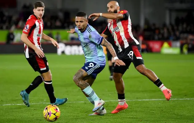 Jesus v Brentford