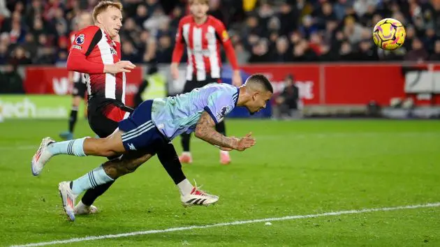 Jesus v Brentford