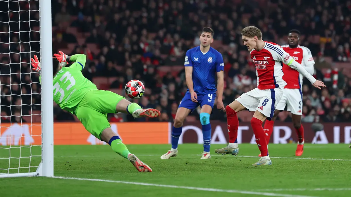 “It was a strong performance.” Odegaard reflects on Arsenal’s win against Zagreb