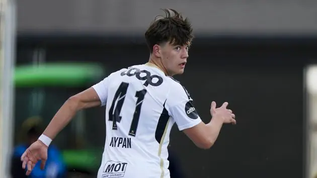 Sverre Halseth Nypan in action for Rosenborg