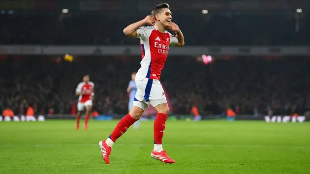 Trossard against Tottenham